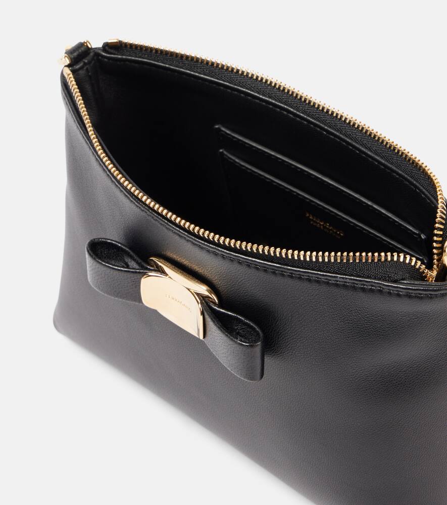 Ferragamo Mini leather crossbody bag