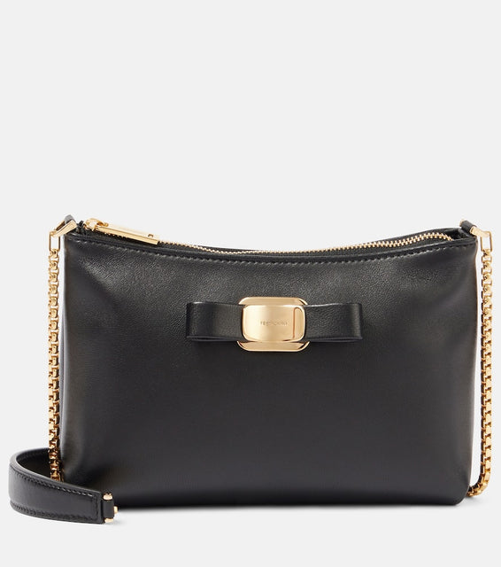 Ferragamo Mini leather crossbody bag. Shop Ferragamo Crossbody Bags for women now.
