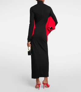 Ferragamo Mockneck midi dress