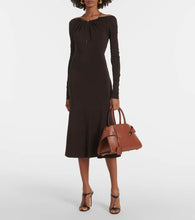 Ferragamo Off-shoulder midi dress