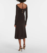 Ferragamo Off-shoulder midi dress