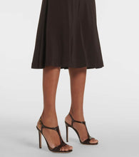 Ferragamo Off-shoulder midi dress