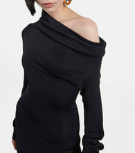 Ferragamo One-shoulder jersey gown
