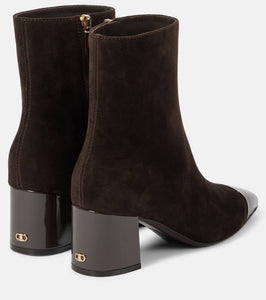 Ferragamo Sambi suede ankle boots