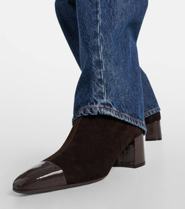 Ferragamo Sambi suede ankle boots