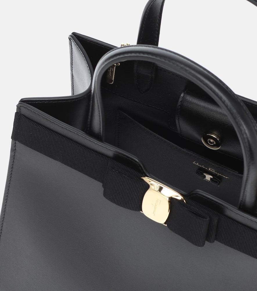 Ferragamo Vara leather tote