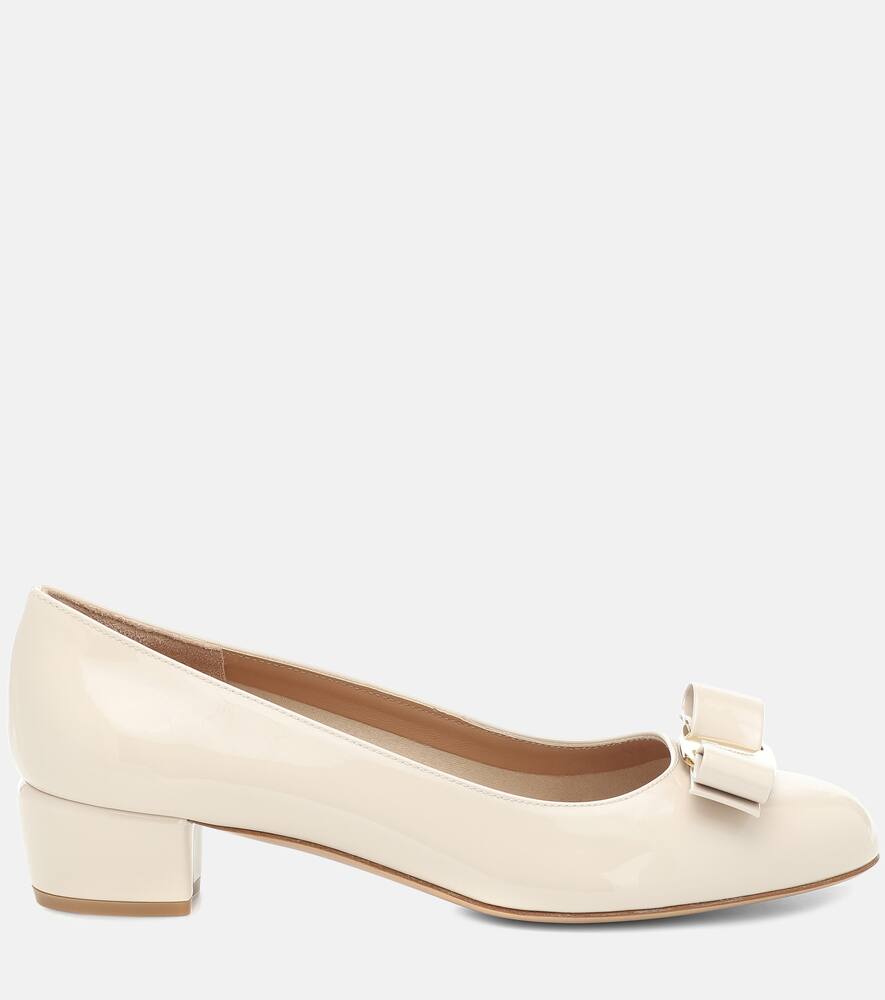 Ferragamo Vara patent leather pumps