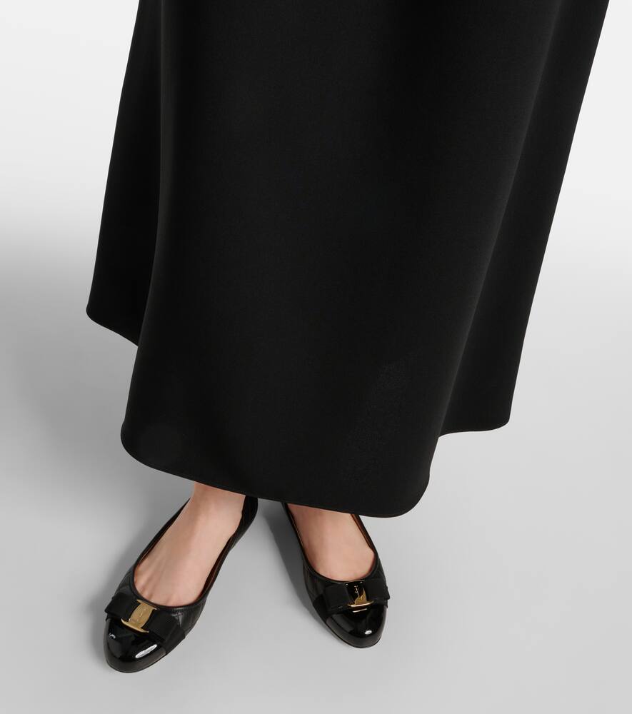 Ferragamo Varina quilted leather ballet flats