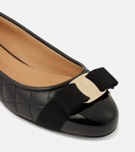 Ferragamo Varina quilted leather ballet flats