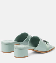 Ferragamo Vilna bow-detail leather mules