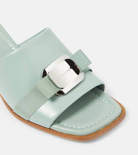 Ferragamo Vilna bow-detail leather mules
