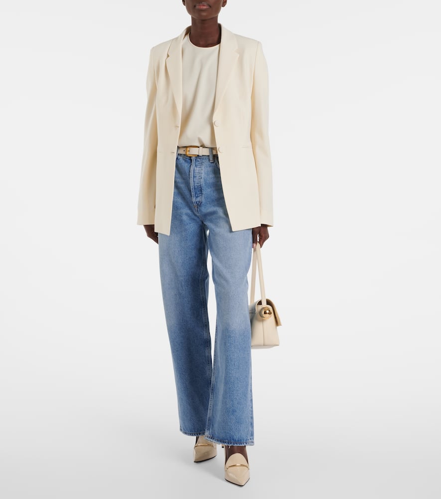 Fforme Bennet wool-blend cr√É¬™pe blazer