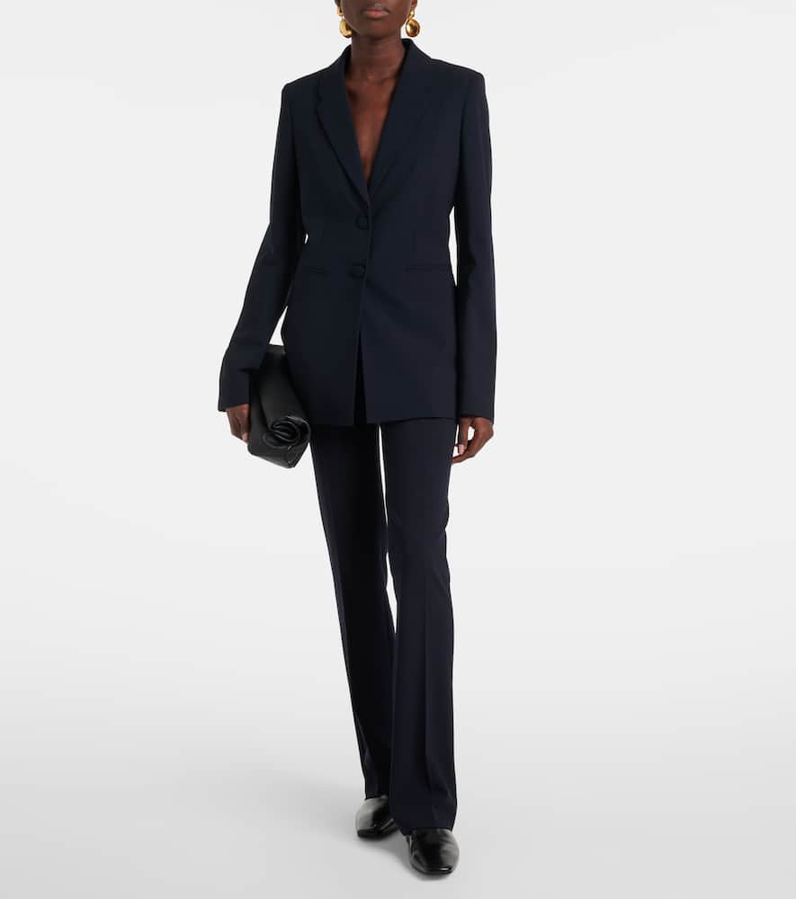 Fforme Bennet wool-blend cr√É¬™pe blazer