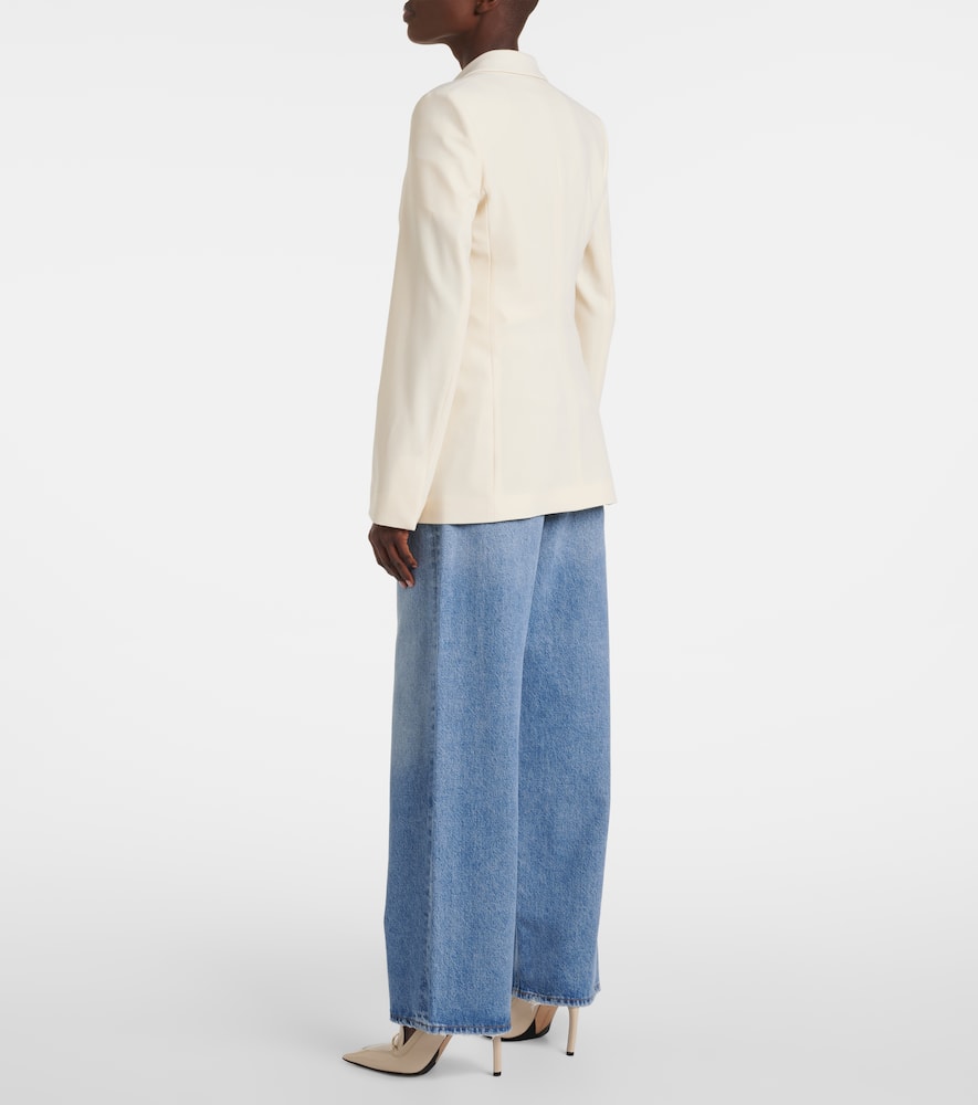 Fforme Bennet wool-blend cr√É¬™pe blazer