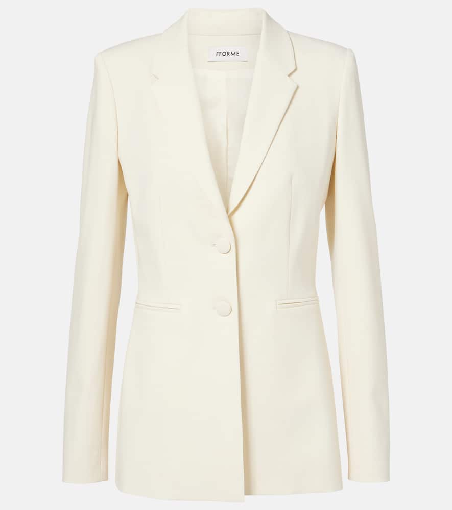 Fforme Bennet wool-blend cr√É¬™pe blazer