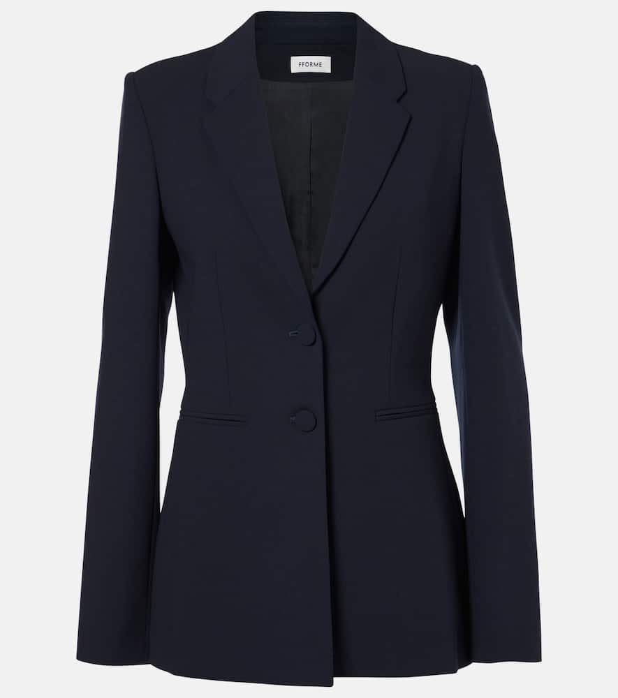 Fforme Bennet wool-blend cr√É¬™pe blazer