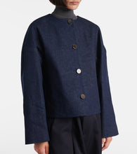 Fforme Dev cropped denim jacket
