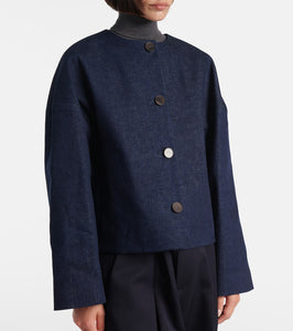 Fforme Dev cropped denim jacket