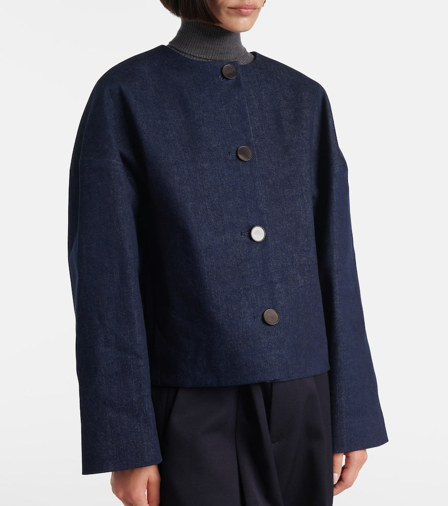 Fforme Dev cropped denim jacket