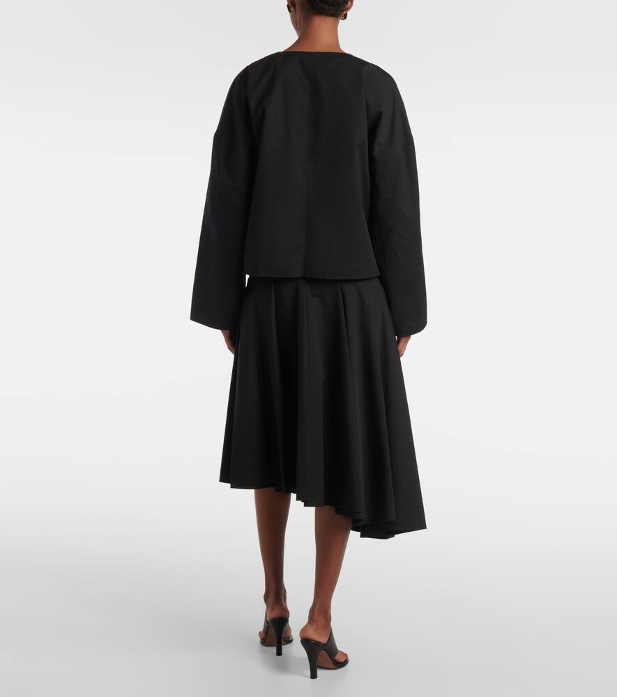Fforme Fish oversized cotton jacket