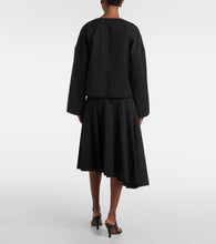 Fforme Fish oversized cotton jacket