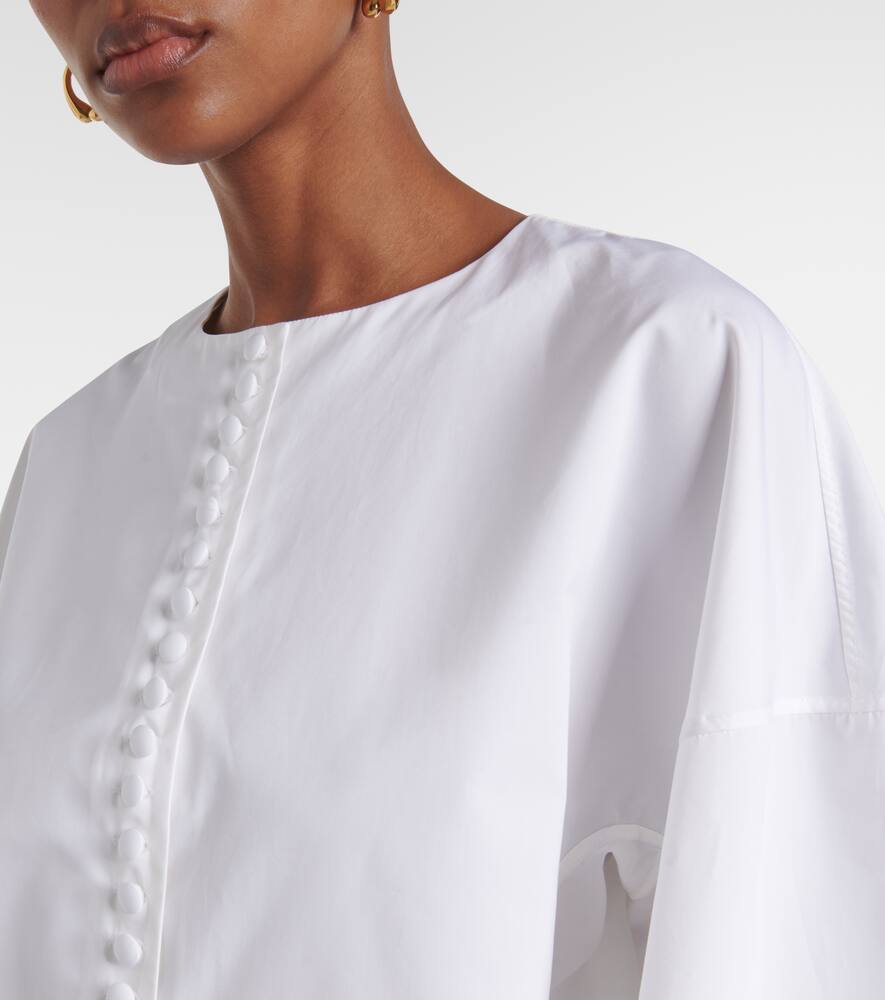 Fforme Fish oversized cotton jacket