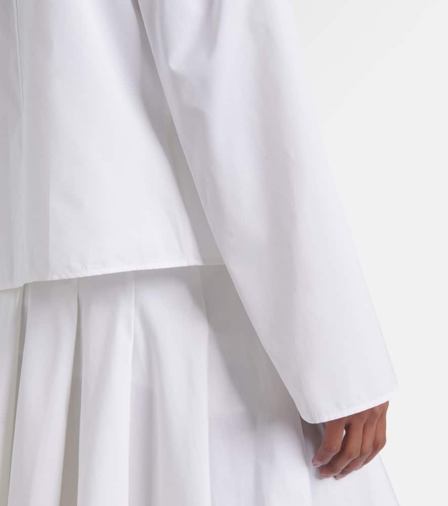 Fforme Fish oversized cotton jacket