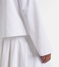 Fforme Fish oversized cotton jacket