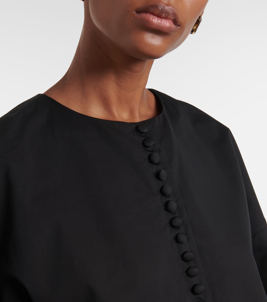 Fforme Fish oversized cotton jacket