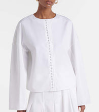 Fforme Fish oversized cotton jacket