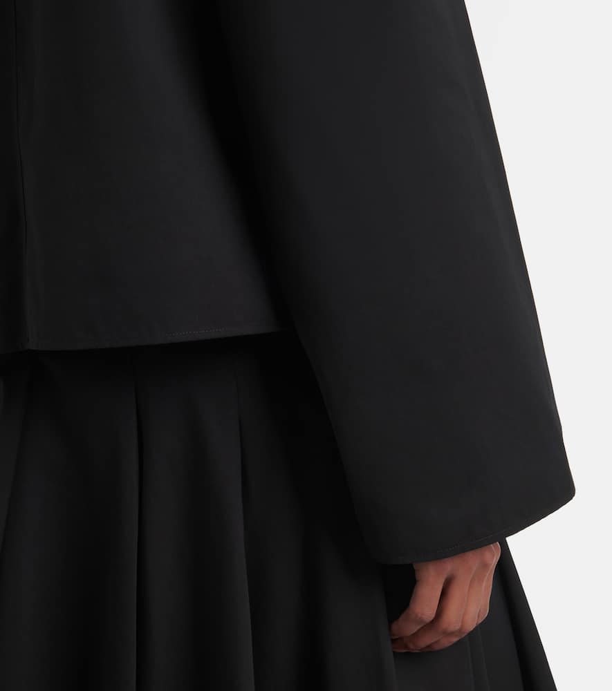 Fforme Fish oversized cotton jacket