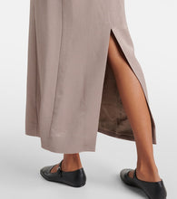 Fforme Iris metallic maxi dress
