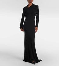 Fforme Joy pleated jersey maxi dress