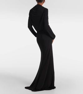 Fforme Joy pleated jersey maxi dress