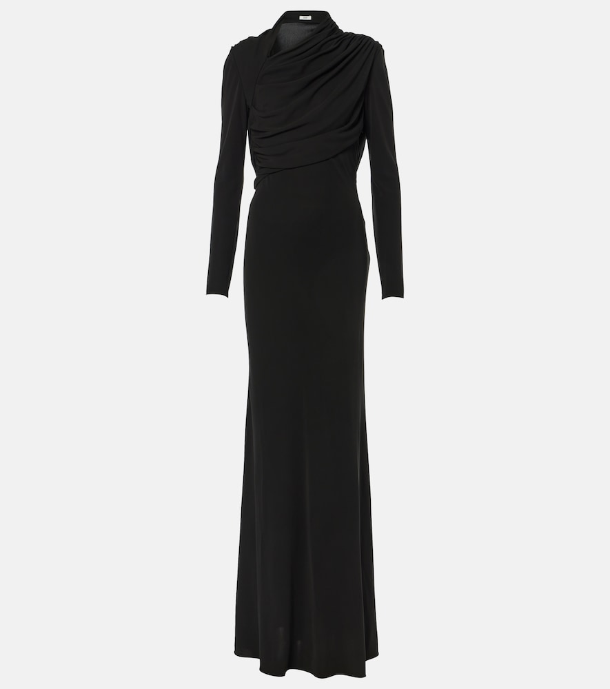 Fforme Joy pleated jersey maxi dress. Fforme Joy 褶皱针织长裙
