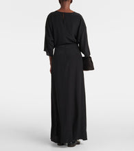 Fforme Lotta silk maxi skirt