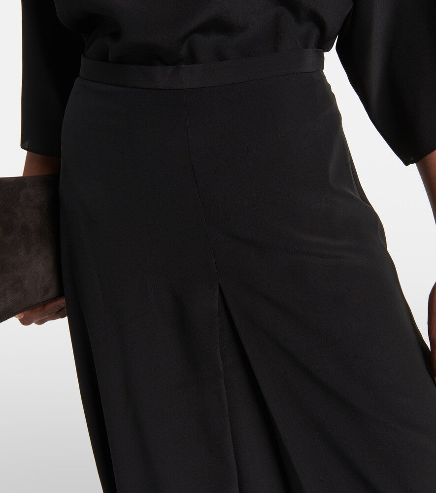 Fforme Lotta silk maxi skirt