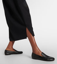 Fforme Skye cotton and wool midi skirt