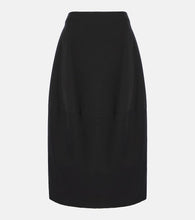 Fforme Skye cotton and wool midi skirt - Fforme Skye 棉羊毛中长裙