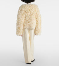 Fforme Van fringed wool-blend jacket
