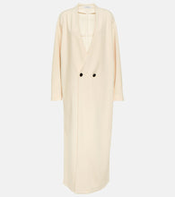 Fforme Wool-blend maxi dress. Fforme羊毛混纺长裙