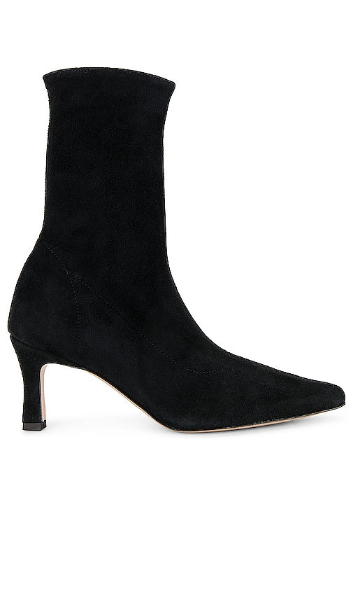 Flattered Carolina Boot in Black - Botte Carolina flattée en noir - 黑色 Carolina 靴子 - Schmeichelhafter Carolina-Stiefel in Schwarz - 플래터드 캐롤라이나 부츠블랙 색상 - Stivale Carolina adulato in nero