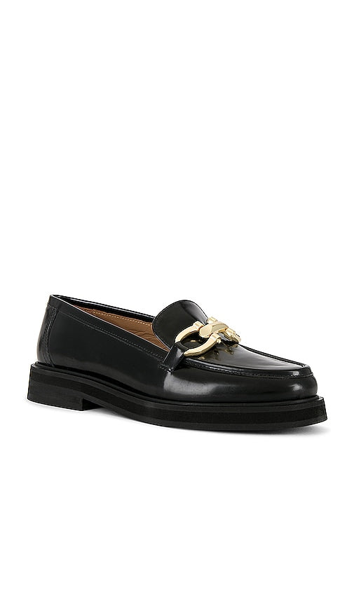 Flattered Samantha Loafer in Black