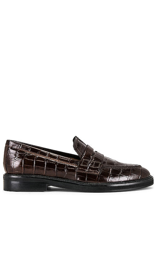 Flattered Sara Loafer in Brown - Mocassin Sara flatté en marron - 受宠若惊的 Sara 棕色乐福鞋 - Schmeichelhafter Sara-Loafer in Braun - 플래터드 사라 로퍼 브라운 색상 - Mocassino Sara lusingato in marrone