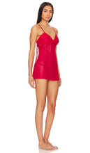 Flora Nikrooz Brooke Babydoll Set in Red