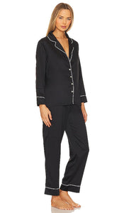 Flora Nikrooz Kamie PJ Set in Black