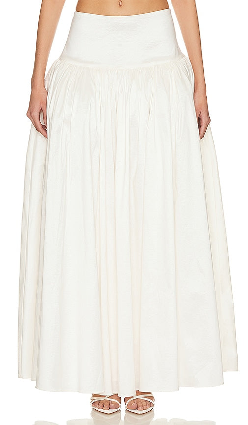 For Love & Lemons Nelly Skirt in White - For Love & Lemons Jupe Nelly en blanc - For Love & Lemons Nelly 白色半身裙 - For Love & Lemons Nelly Rock in Weiß - For Love & Lemons 넬리 스커트 - Gonna Nelly For Love & Lemons in bianco