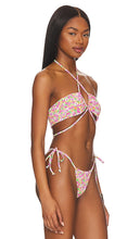 For Love & Lemons Sidra Bikini Top in Pink