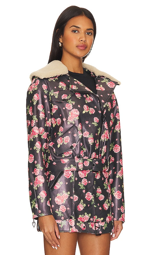 For Love & Lemons Wren Jacket in Black
