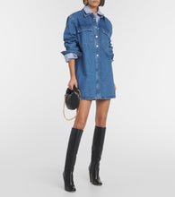 Frame Cotton denim shirt dress